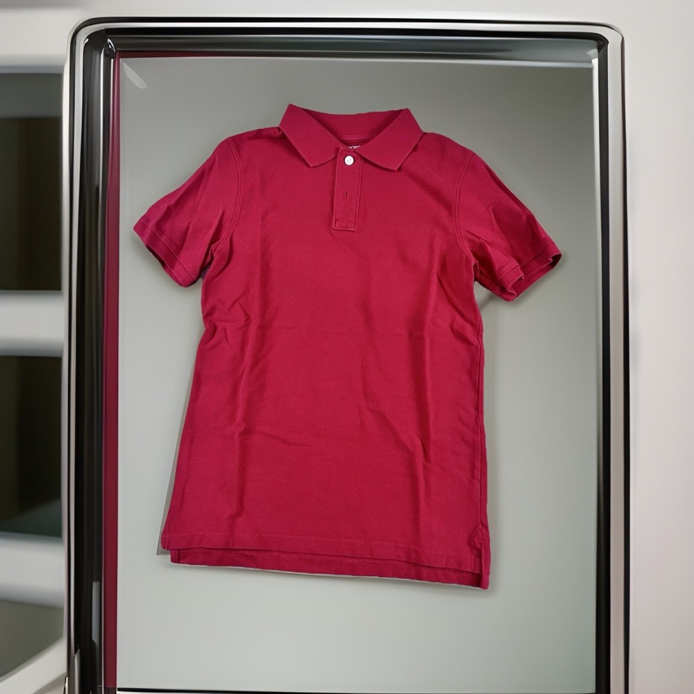 Cherokee Boy's 100% Cotton Short Sleeve Ultimate Polo Pique Polo Shirt Size Larg